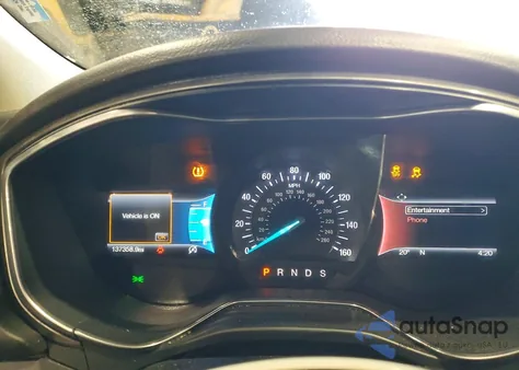 2017 Ford Fusion Se из США, поврежденный, VIN 3FA6P0HD5HR205666